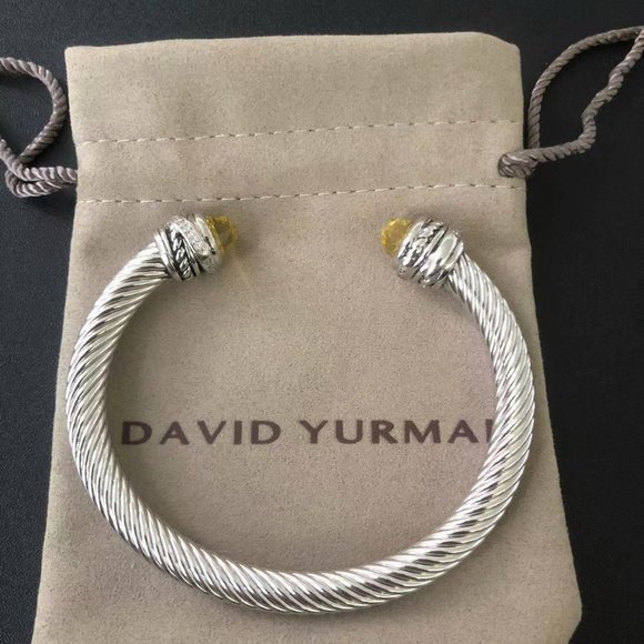 David Yurman Cable Classic with Peridot - Picture 3 of 7